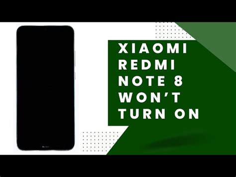 Redmi Note 8 Wont Turn On : r/Xiaomi - Reddit