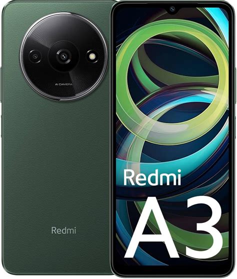 Redmi a3. 71&Prime; display, Helio G36 chipset, 5000 mAh battery, 128 GB storage...