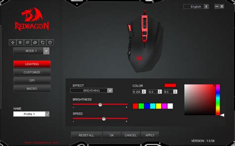 Redragon mouse macro.  Run REDRAGON software Select Custimize, change Si...