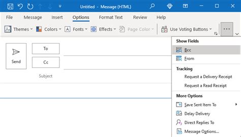 Reduce To, From, Cc, and Bcc field and button sizes in Outlook for ...