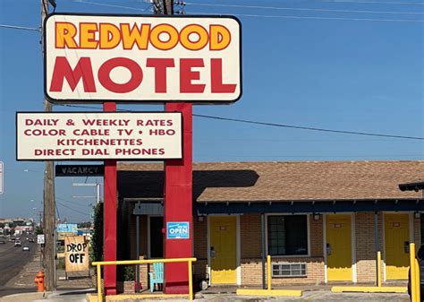 Redwood motel. Redwood Motel. 3 reviews. #1 of 3 small hotels in Amarillo. 201 E Amarillo Blvd, Amarillo, TX 79107-5270. Write a review. 