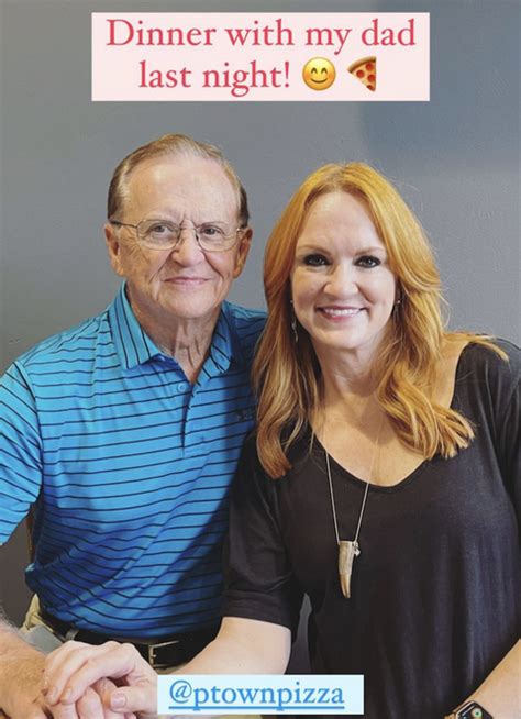 Ree drummond dad. Ree Drummond brought a very special guest to the kitchen this week! On Wednesday, the Food Network star revealed that her mother, Gerre, joined her to shoot an upcoming episode of her Food Network ... 