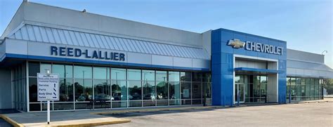Reed lallier. Reed-lallier Chevrolet 20-Year/200,000-Mile Limited Powertrain Warranty We want you to enjoy total peace of mind when you buy a new car, truck or SUV here. That’s why we include a 20-year/200,000-mile Limited Powertrain Warranty with every new vehicle we sell -- at no cost to you.*. That’s enough coverage to drive around the world eight times! 