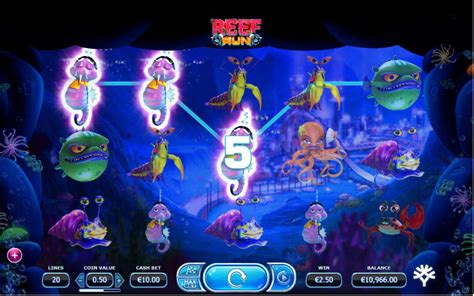 Reef run  игровой автомат Yggdrasil