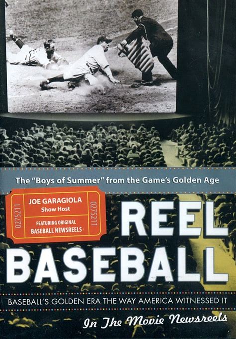 Read Online Reel Baseball Baseballs Golden Era The Way America Witnessed Itin The Movie Newsreels By Les Krantz