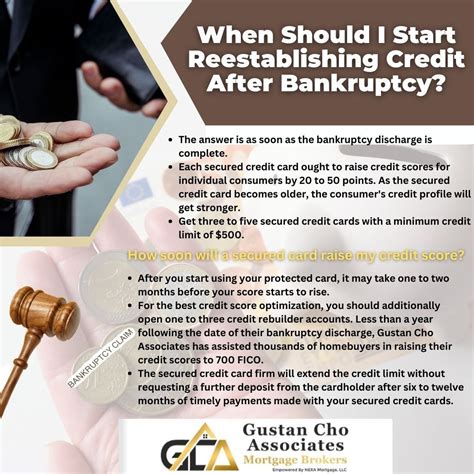 Reestablishing Credit After Bankruptcy For Mortgage Approval