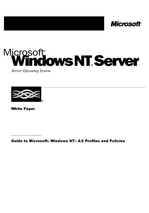 Ref guide microsft windows nt 4. - Manuale del software per telefono nec e616.