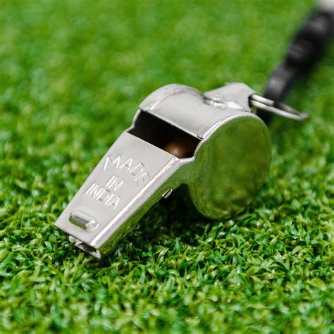 ProReferee offers a wide range of whistles for various sports, such as soccer, basketball, football, and more. You can choose from electronic, manual, or electronic/manual hybrid whistles, and get them in different colors and sizes.. 