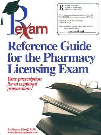Reference Guide For Pharmacy Licensing Exam
