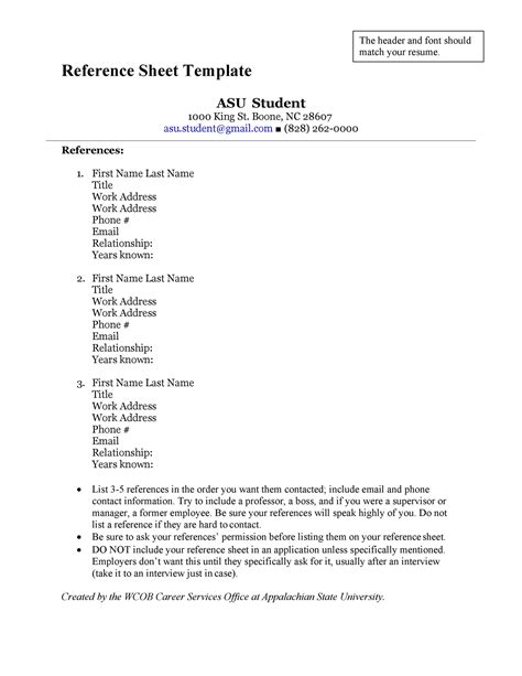 Reference Sheet 12+ Examples, Format, Pdf