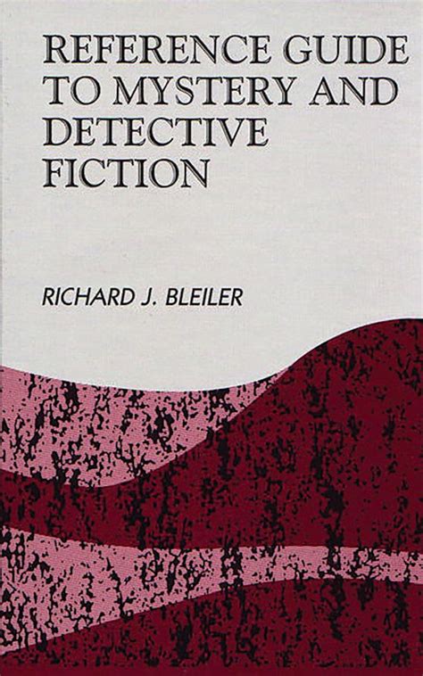 Reference guide to mystery and detective fiction by richard bleiler. - Die scheidungs- mediation. anleitungen zu einer fairen trennung..
