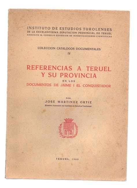 Referencias a teruel y su provincia en los documentos de jaime i, el conquistador. - Exercices spirituels de s. ignace de loyola.
