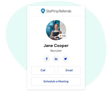 Referral Platform for Staffing Staffing Referrals