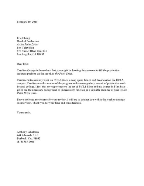 Referral Template Letter