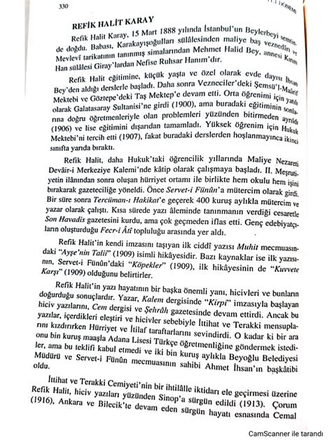 Refik Halit Karay PDF Scribd.