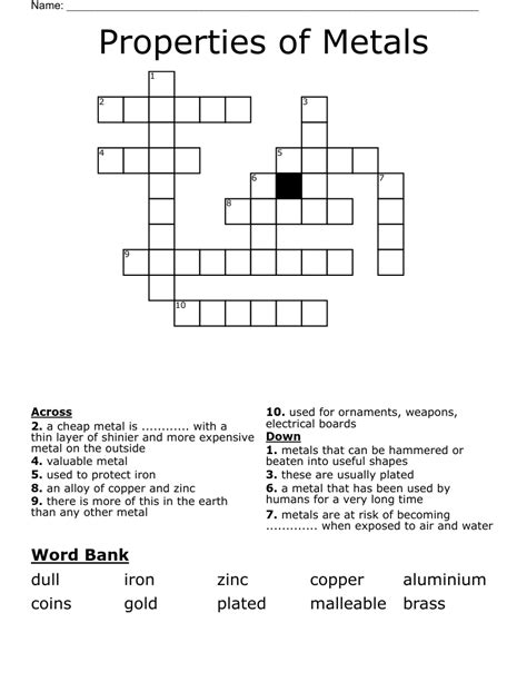 Refine metal crossword. Things To Know About Refine metal crossword. 
