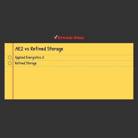 Refined storage vs ae2. New Tech Mods AE2 Environmental Tech Refined Storage Simple Generators Extreme Reactors Ender IO Immersive Engineering. Try New Versions of mods that we know like Tiny Progressions ChocoCraft Tinker I/O Ex Nihilo: Creatio Tinkers Construct JourneyMap Cooking for Blockheads. Make more New Doors with MalisisDoors. 