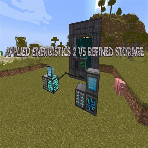 Refined storage vs applied energistics 2. Atm8 Refined Storage vs AE2. What is the main big differences between the storage networks between Ae2 me system and refined storage’s version of a storage system. AE2 is more complicated, but more versatile, and less laggy. Two biggest differences are the way items are stored, and the fact that AE2 has channels (Not too much of a limit, tbh). 