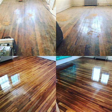 Refinish floors. Nov 29, 2023 · The typical cost for hardwood floor refinishing ranges from $1,098 to $2,653, with a national average cost of $1,869. Some of the main factors influencing the project price include the size of the ... 