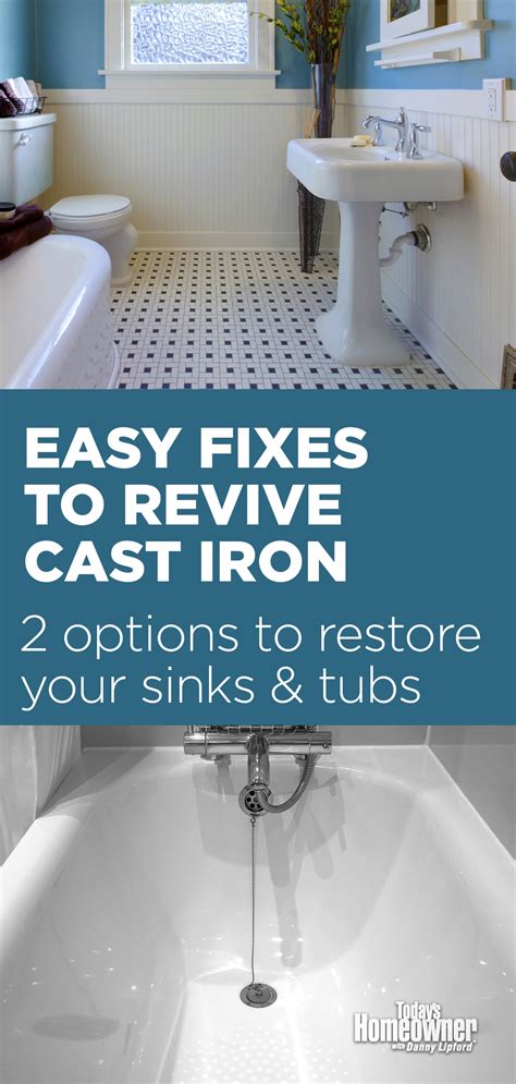 Refinishing a Sink: 2 Options to Restore Vintage Cast …