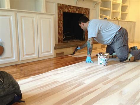 Refinishing wood floors cost. Wood floor restoration cost checklist. The average cost for wood floor sanding and refinishing is £25 per m2. Parquet and hardwood floors can be delicate and easily damaged without the appropriate care. If you require carpet removal, on average it costs £7 per m2. 
