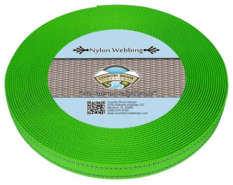 Reflective nylon webbing. com : Country Brook Design - Reflective Nylon Webb...