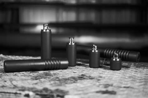 Reflex suppressor design.  Available in many configurations, sizes and colors...