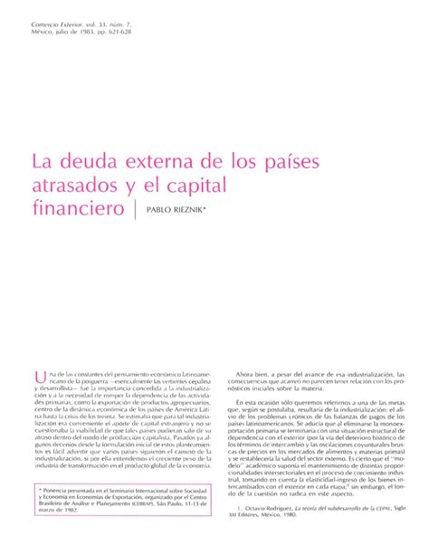 Reflexiones sobre el capitalismo atrasado y la deuda externa. - Textbook of radiology and imaging david sutton 8th edition.