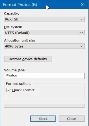 Reformat drive windows 10.  Follow these instructions to securely and ...