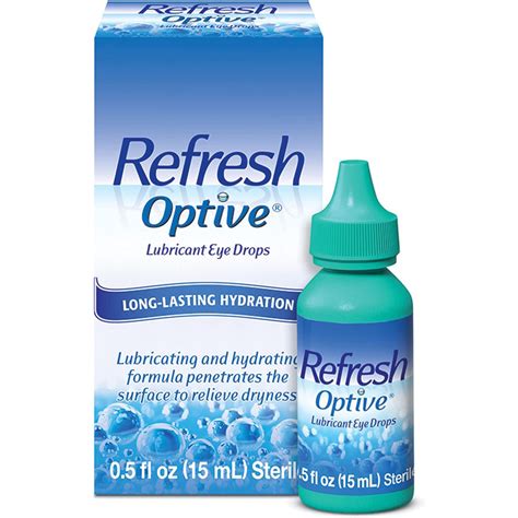 Refresh Optive Lubricant Eye Drops -- 30 Vials