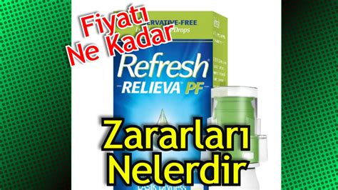 Refresh göz damlası göz kuruluklarını gidermek için kullanılan ilaçlardan biridir.