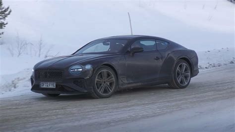 Refreshed Bentley Continental GT Spied Trying To Avoid …