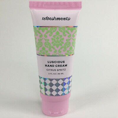 Refreshments luscious hand cream. Things To Know About Refreshments luscious hand cream. 