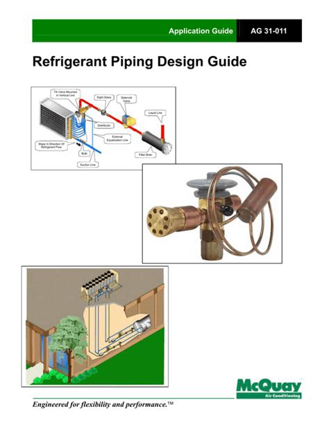Refrigerant piping design guide inspect a pedia. - A guide to working for yourself by godfrey golzen.