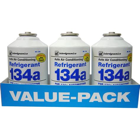 Johnsen's R-134a Automotive A/C Refrigerant, 12 oz. (Pack of 12) for use in factory installed and/or retrofitted R-134a A/C systems. Johnsen's R-134a Automotive A/C Refrigerant meets AHRI 700-2006 and SAE J 2276 purity standards — Made in USA. Recharge hose sold separately. This self-sealing valve can is EPA and C.A.R.B. compliant.