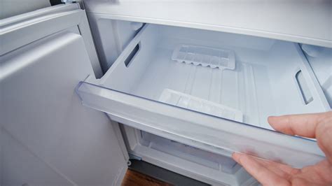 Refrigerator dripping water inside. A clogged defrost drain can often be cleaned by flushing hot water down the drain until the obstruction clears. If this doesn't work, use a small brush or thin wire to push the obstruction out of the drain. Pour some warm water down the drain to flush it when the obstruction has been cleared, and then wipe the drain dry. 
