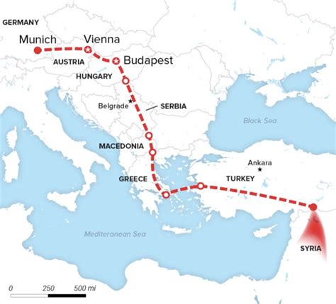 Refugee Travel Map: Mahmoud - ArcGIS StoryMaps