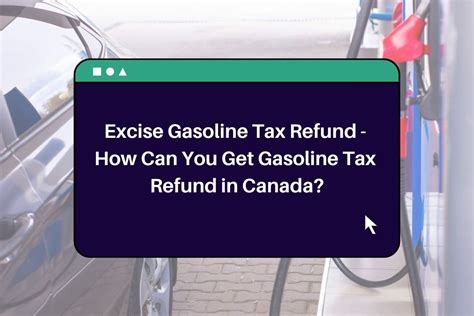 Refunds and Rebates — Gasoline Tax Gasoline Tax ontario.ca