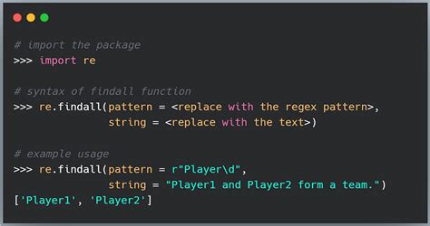 RegEx in Python The Basics Towards AI