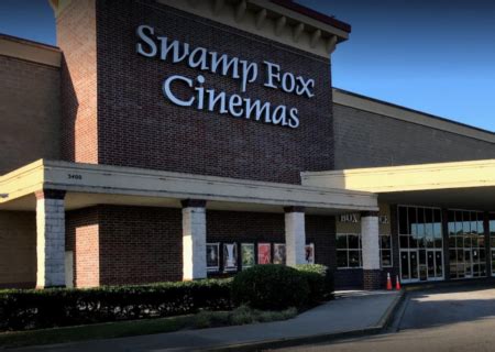 Regal swamp fox cinemas. Regal Swamp Fox. 3400 Radio Road , Florence SC 29501 | (844) 462-7342 ext. 1306. 0 movie playing at this theater Wednesday, May 10. Sort by. Online showtimes not available for this theater at this time. Please contact the theater for more information. Movie showtimes data provided by Webedia Entertainment and is subject to change. 