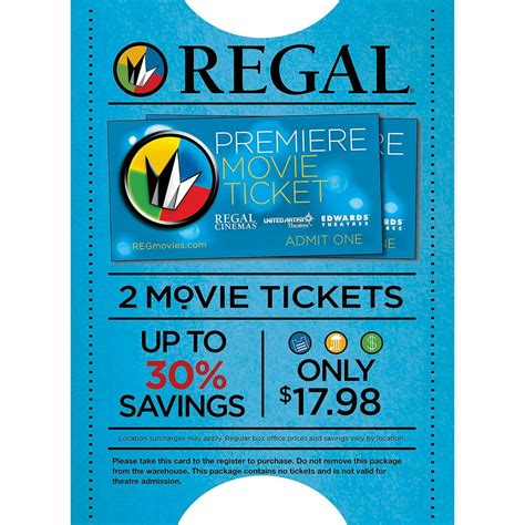 Regal ticket cost. Pre-order your tickets now! FriMar 22SatMar 23SunMar 24MonMar 25TueMar 26WedMar 27ThuMar 28. KID: Harry Potter and the Sorcerer's Stone. 2HR 32MINS. Pre-order your tickets now! SatMar 23SatMar 30. Met Op: Romeo et Juliette (2024) 3HR 35MINS. Pre-order your tickets now! 