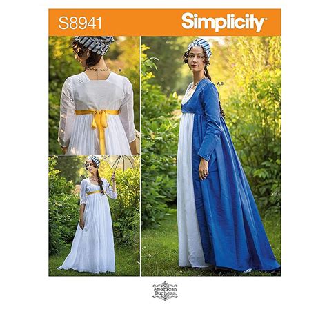 Regency Costume in Sewing Patterns & Instructional Media