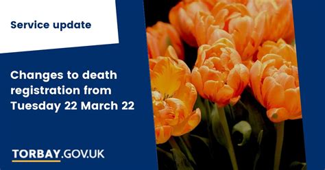 Register a death - Torbay Council