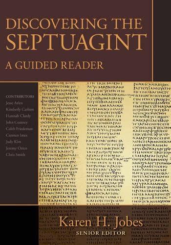 Register discovering septuagint guided karen jobes. - Colonnelli verdi e la fine della storia.