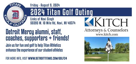 Registration Now Open for 2024 Titan Golf Outing - University of ...