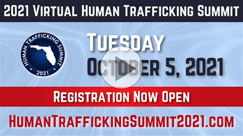 Registration for Virtual 2024 Human Trafficking Summit Now Open