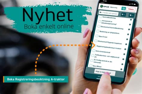 Registreringsbesiktning a-traktor