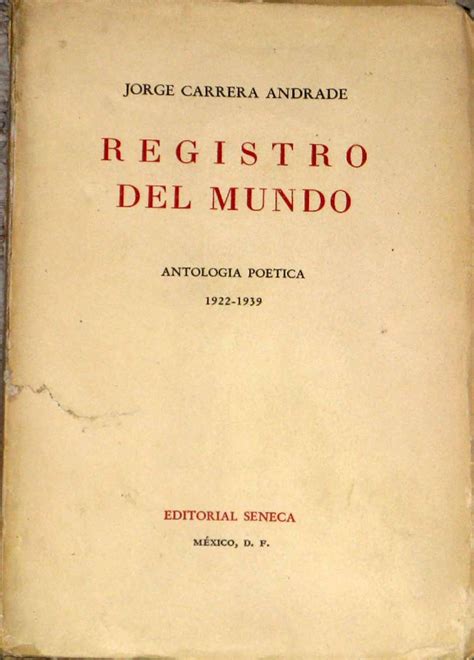 Registro del mundo, antología poética, 1922 1939. - Owner manual jeep grand cherokee limited 2000.
