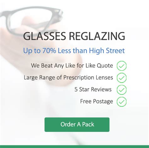 Reglaze Glasses Leeds, New Lenses Fitted to Your Glasses for Less