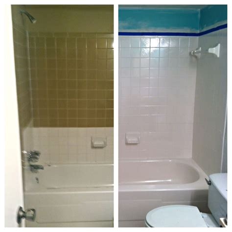 Reglazing bathroom. Check out the professional refinishing process on this old, ugly bathtub that would seem almost impossible to clean. It's called Miracle Method, and Matt an... 